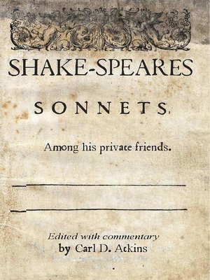 cover image of Shakespeare's Sonnets Among His Private Friends